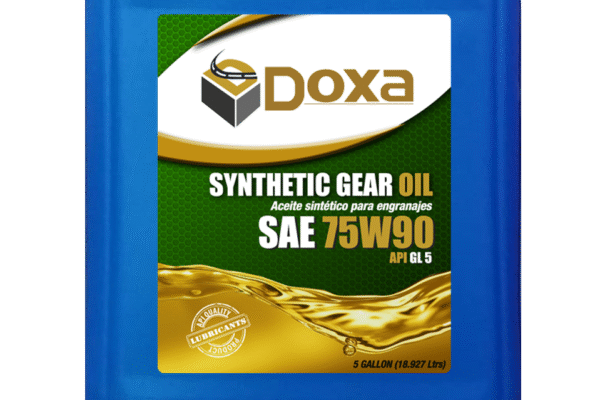 75W90 Gear Oil bottle for transmission and axle systems