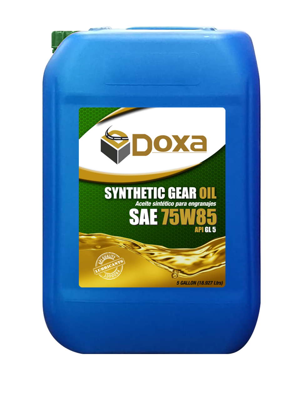 sae 75w-85 synthetic gear oil being poured into a differential