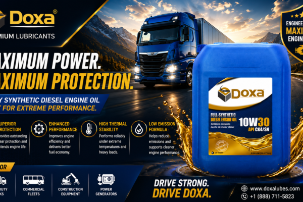 Diesel Engine Oil 10W30 by DOXA Premium Lubricants